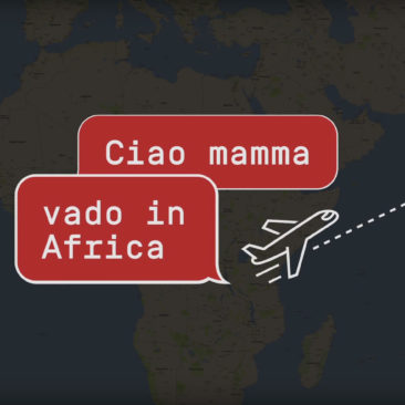 Ciao mamma, vado in Africa